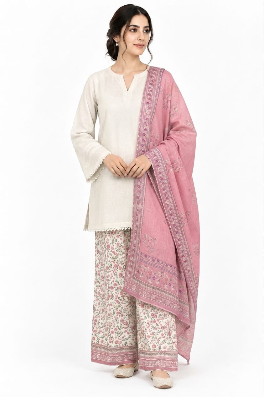 3-Pc Stitched